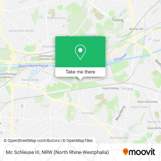 Карта Mc Schleuse III