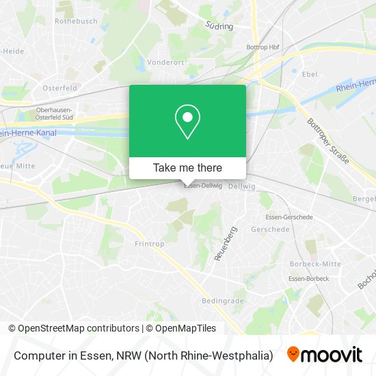 Computer in Essen map