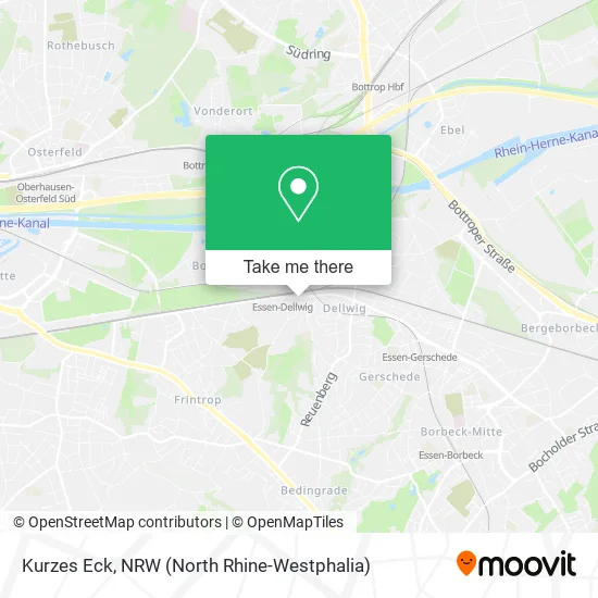 Карта Kurzes Eck