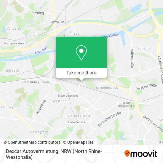 Карта Dexcar Autovermietung