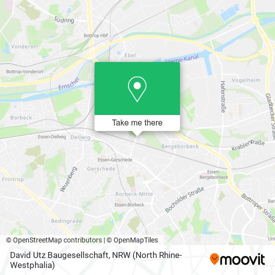 David Utz Baugesellschaft map