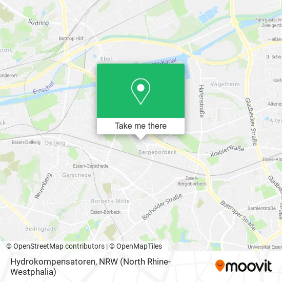 Карта Hydrokompensatoren