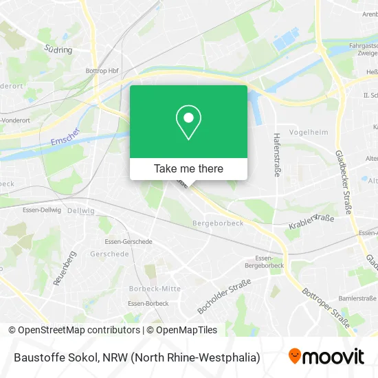 Карта Baustoffe Sokol