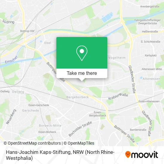 Карта Hans-Joachim Kaps-Stiftung