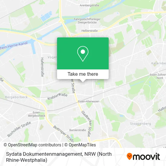 Sydata Dokumentenmanagement map