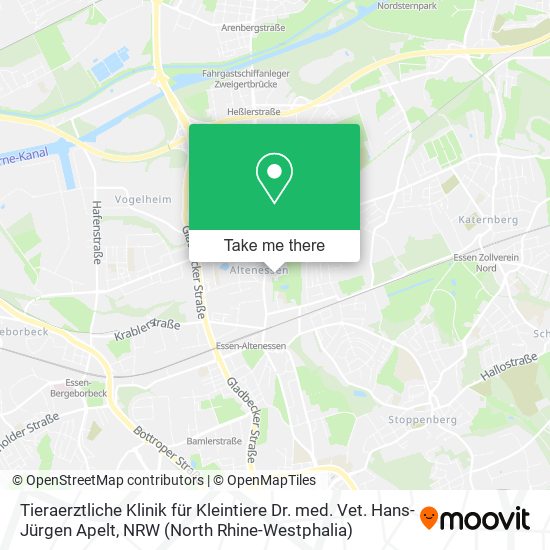 Tieraerztliche Klinik für Kleintiere Dr. med. Vet. Hans-Jürgen Apelt map