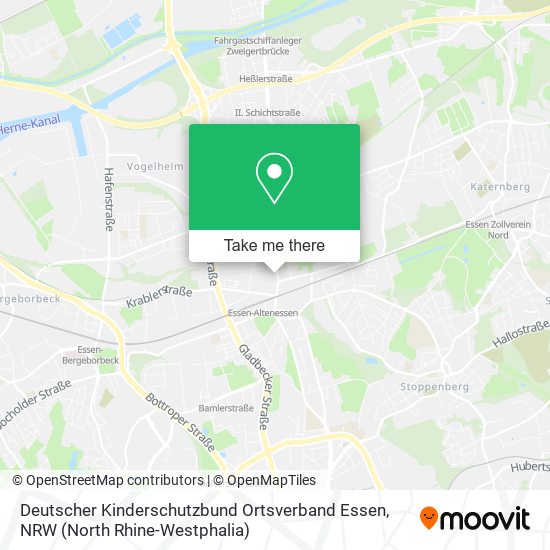 Deutscher Kinderschutzbund Ortsverband Essen map
