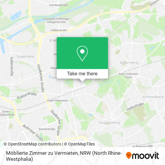 Карта Möblierte Zimmer zu Vermieten