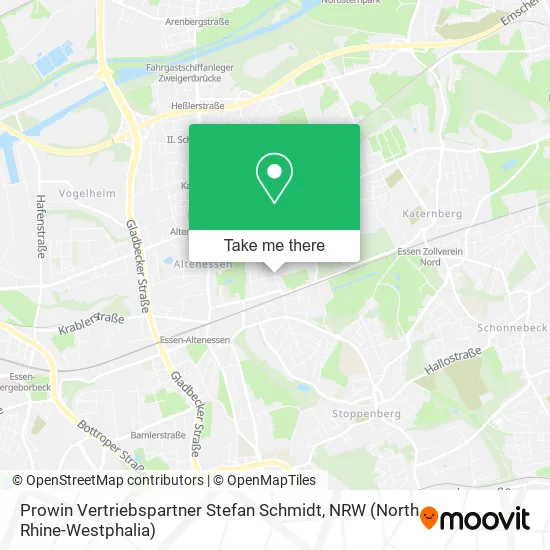 Карта Prowin Vertriebspartner Stefan Schmidt
