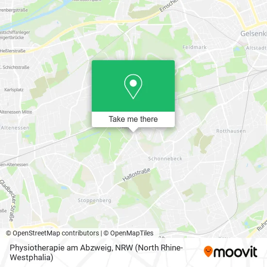 Карта Physiotherapie am Abzweig