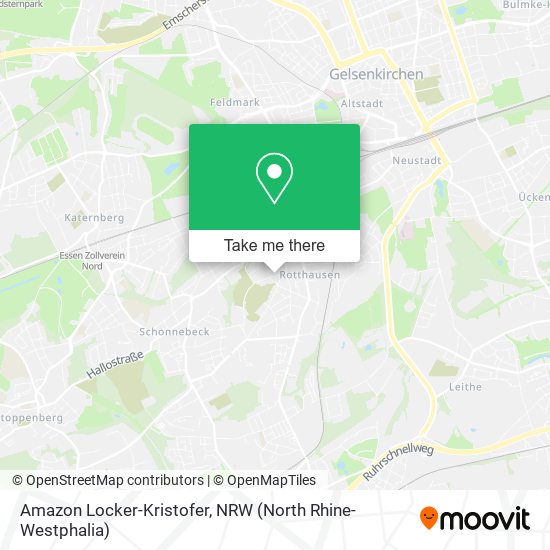 Amazon Locker-Kristofer map