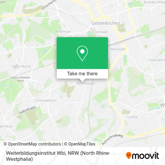 Weiterbildungsinstitut Wbi map