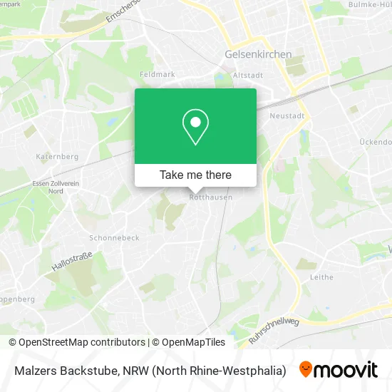 Карта Malzers Backstube