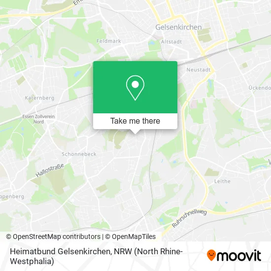 Heimatbund Gelsenkirchen map