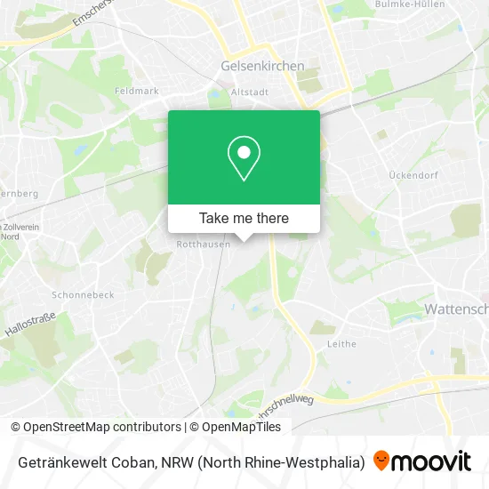 Карта Getränkewelt Coban