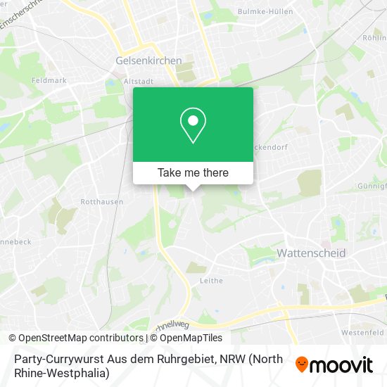 Party-Currywurst Aus dem Ruhrgebiet map