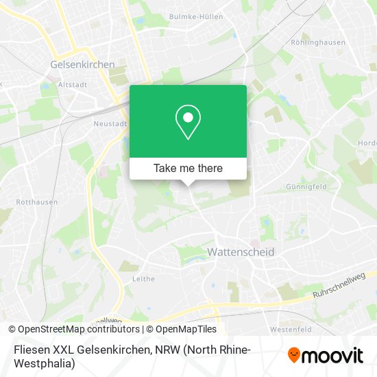 Fliesen XXL Gelsenkirchen map