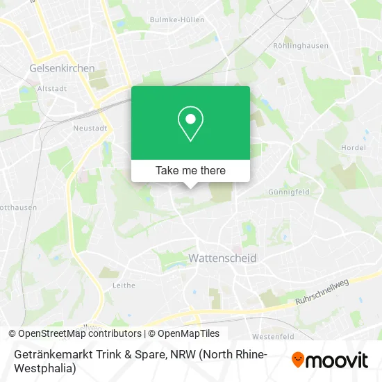 Карта Getränkemarkt Trink & Spare