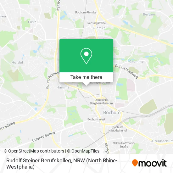 Rudolf Steiner Berufskolleg map