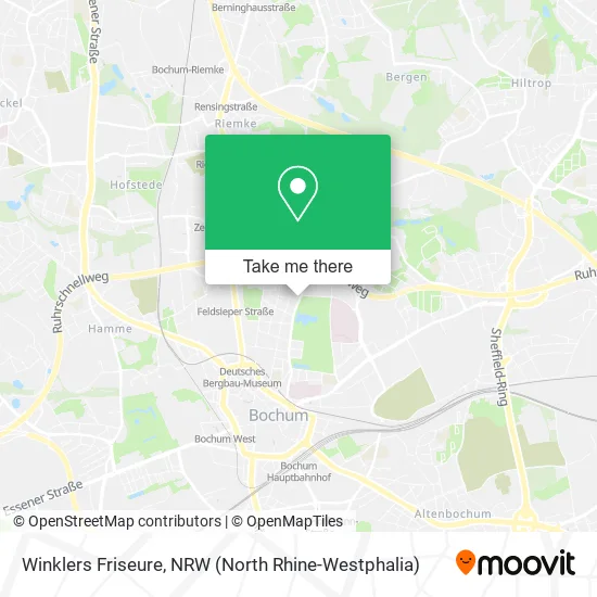 Карта Winklers Friseure