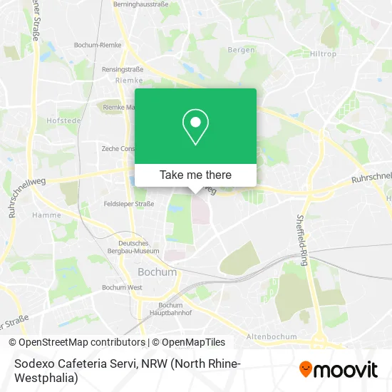 Карта Sodexo Cafeteria Servi