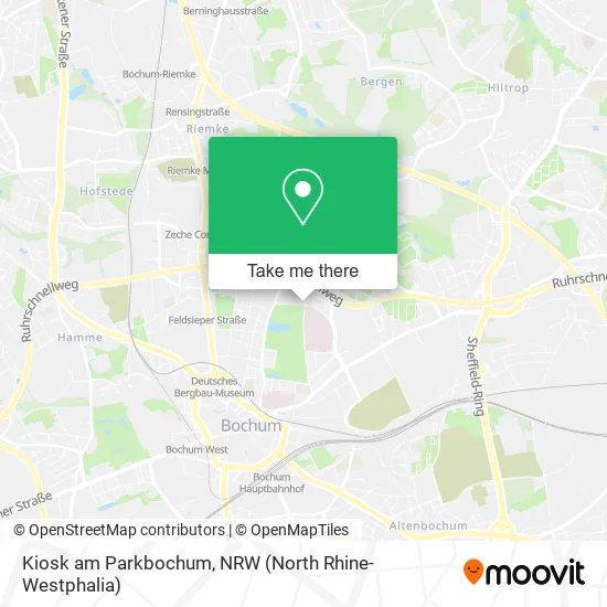 Карта Kiosk am Parkbochum