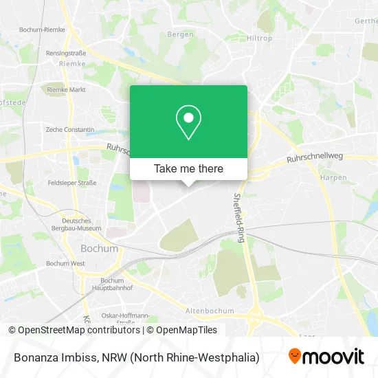 Карта Bonanza Imbiss