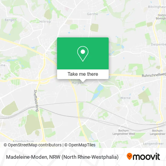 Карта Madeleine-Moden