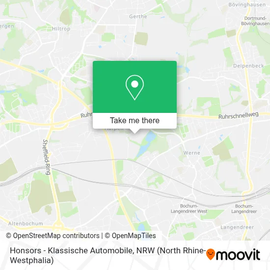 Honsors - Klassische Automobile map