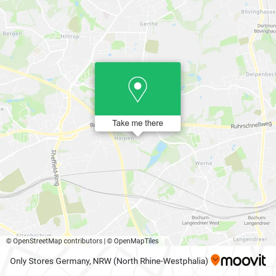 Only Stores Germany map