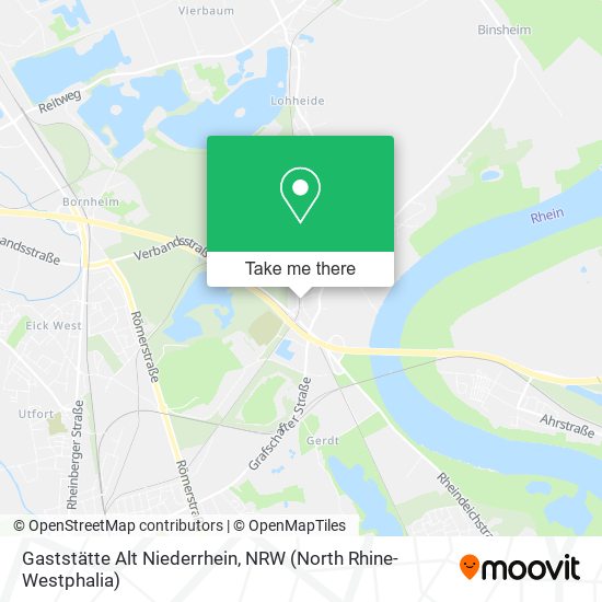 Gaststätte Alt Niederrhein map
