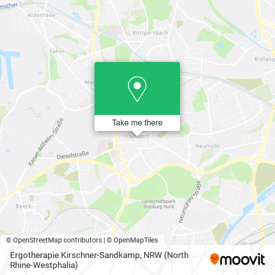 Карта Ergotherapie Kirschner-Sandkamp