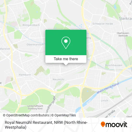 Карта Royal Neumühl Restaurant