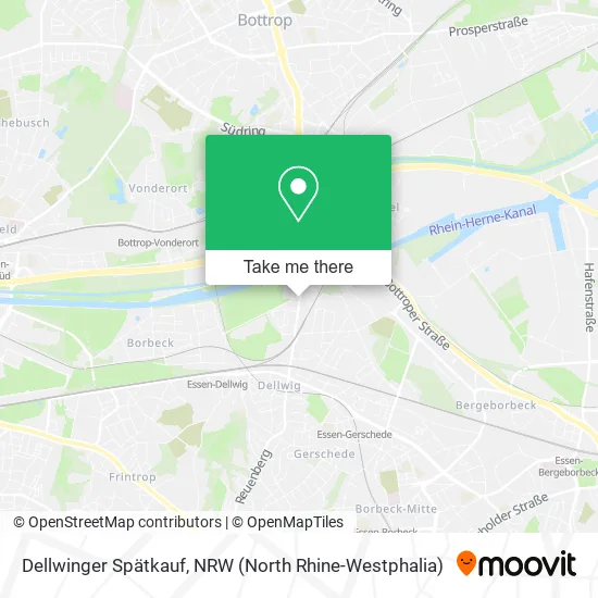 Карта Dellwinger Spätkauf