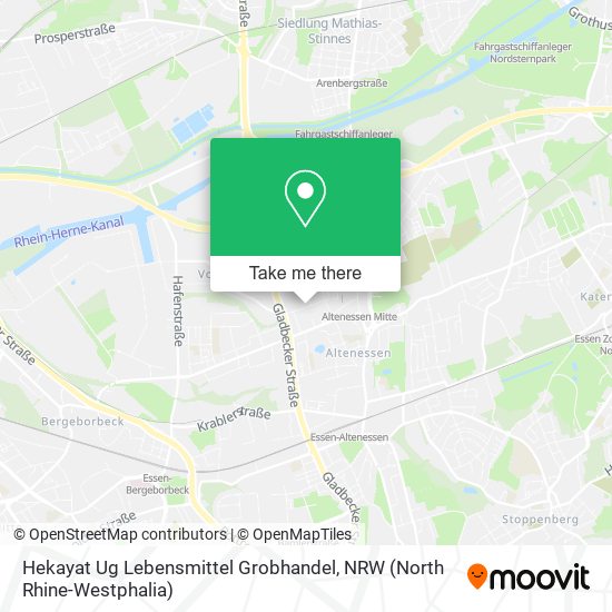 Hekayat Ug Lebensmittel Grobhandel map