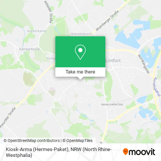 Kiosk-Arma (Hermes-Paket) map