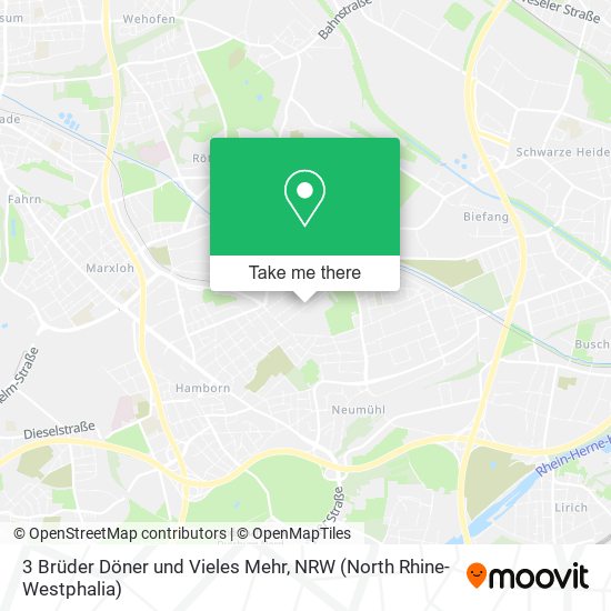 3 Brüder Döner und Vieles Mehr map
