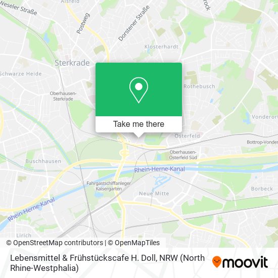 Lebensmittel & Frühstückscafe H. Doll map