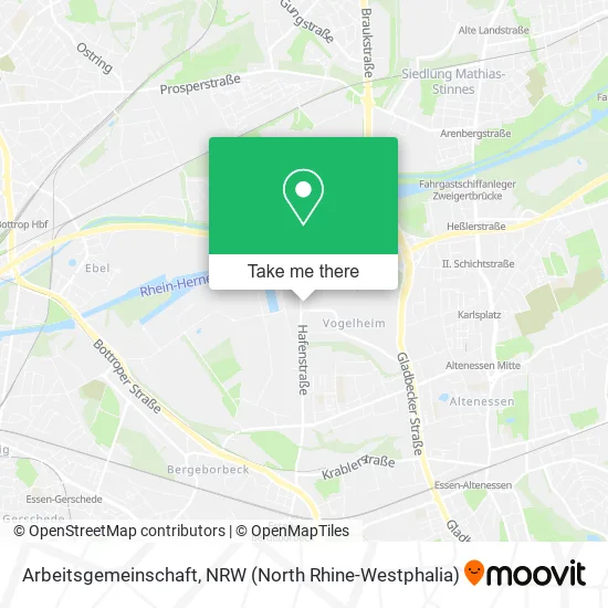 Arbeitsgemeinschaft map