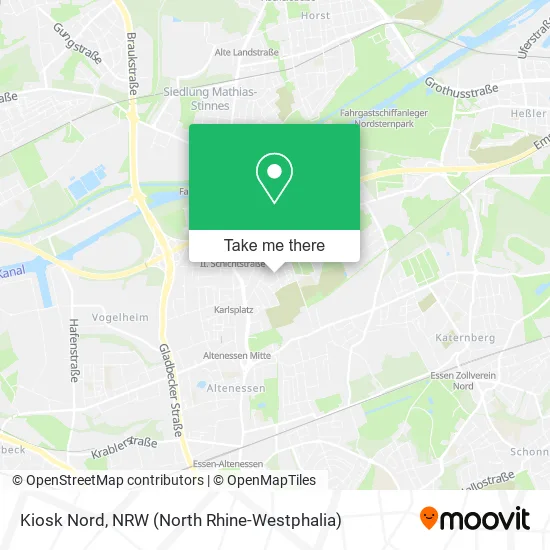 Карта Kiosk Nord