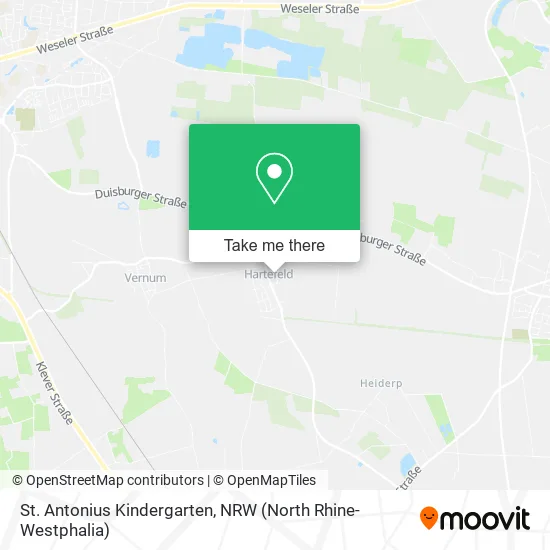 St. Antonius Kindergarten map