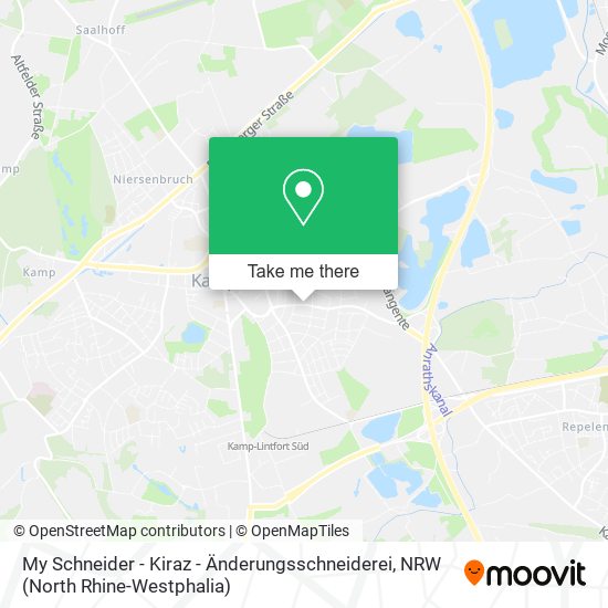 My Schneider - Kiraz - Änderungsschneiderei map