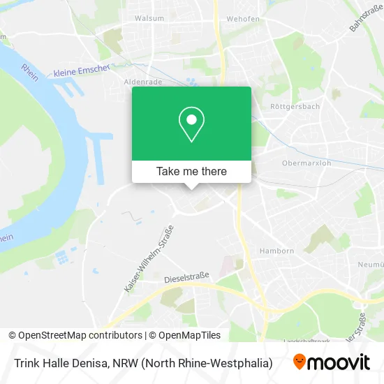 Карта Trink Halle Denisa