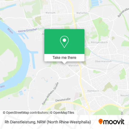 Карта Rh Dienstleistung