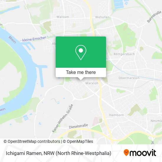 Карта Ichigami Ramen