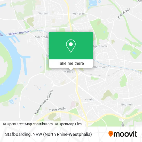 Stafboarding map