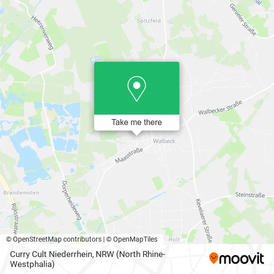 Карта Curry Cult Niederrhein