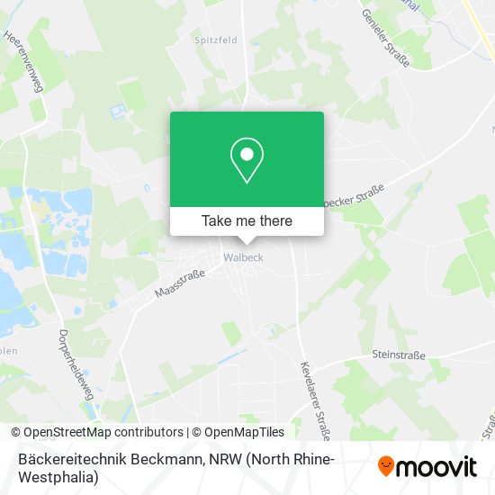 Bäckereitechnik Beckmann map