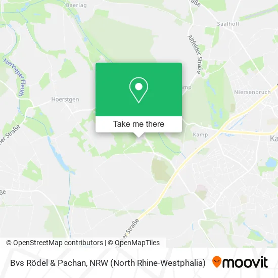 Карта Bvs Rödel & Pachan