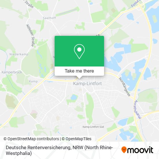 Deutsche Rentenversicherung map